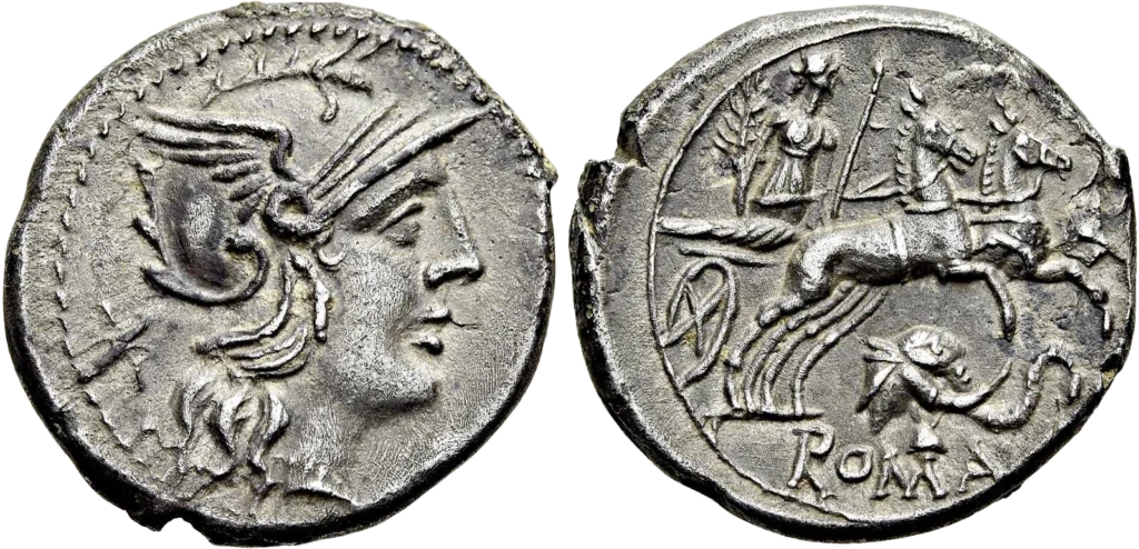 bigato roma denario 128