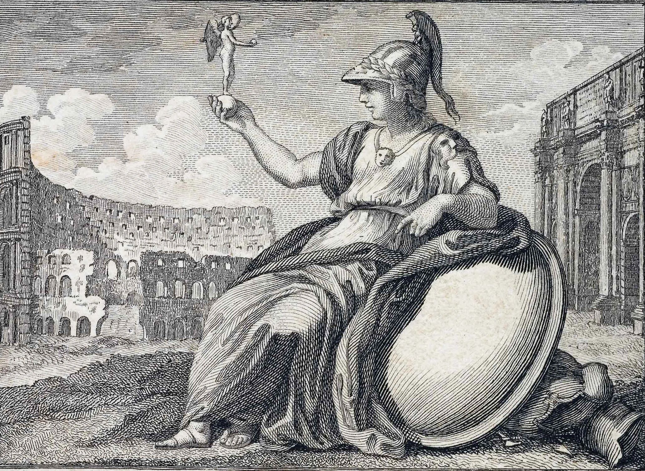 roma personificazione copertina