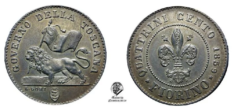 il Fiorino 1859 del Governo Provvisorio della Toscana