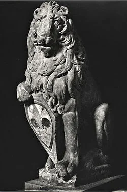 Marzocco di Donatello - Museo del Bargello di Firenze. Modoetia Numismaticae