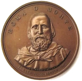 Medaglia di Giuseppe Garibaldi Modoetia Numismaticae