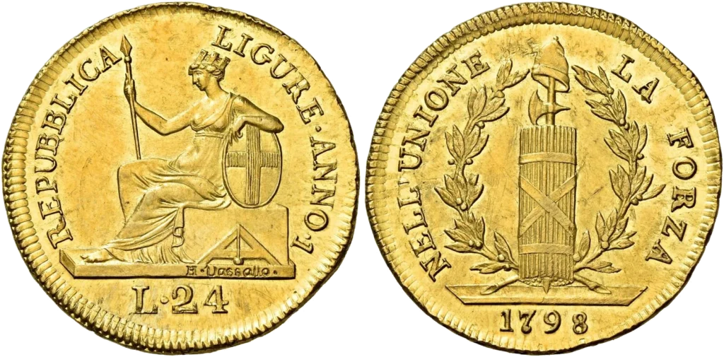 berretto frigio genova 1789