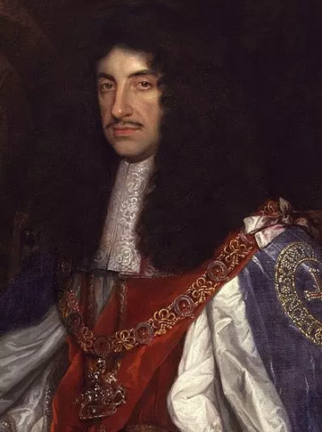 king charles ii portrail