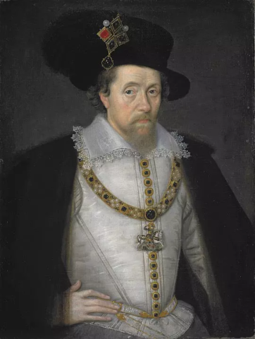 king james i portrait