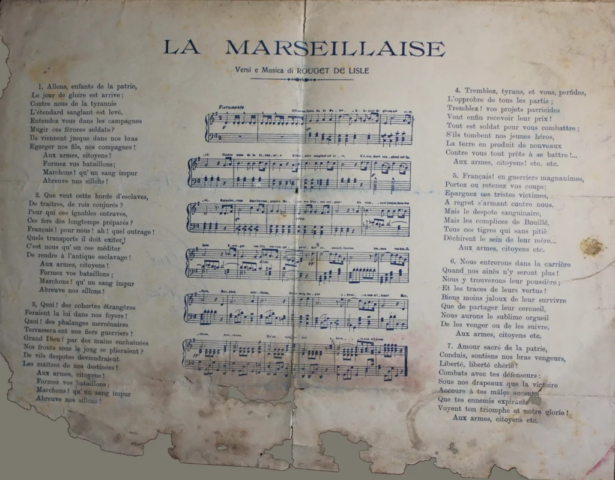 1904 libretto loubet marsigliese