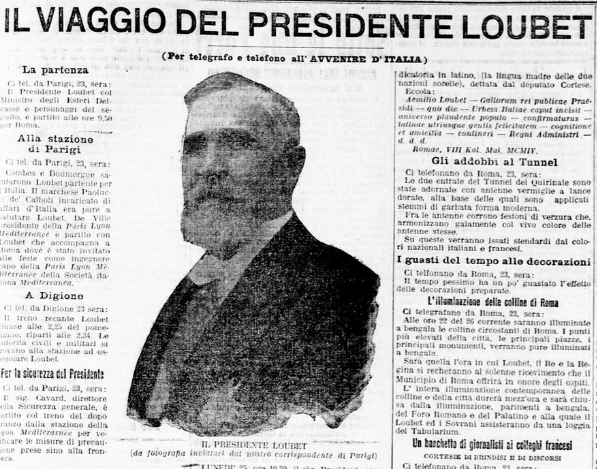 L avvenire italia 24 aprile 1904